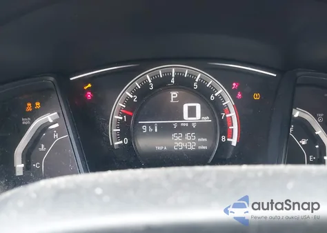 2016 Honda Civic Lx из США, поврежденный, VIN 19XFC2F54GE077035